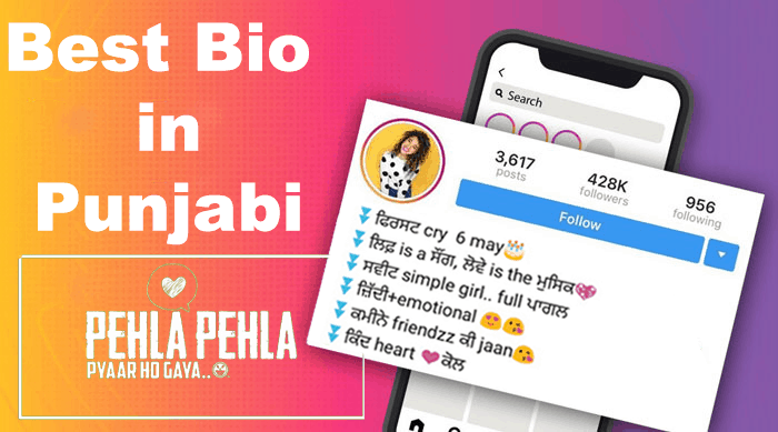 Instagram best bio for boy Punjabi