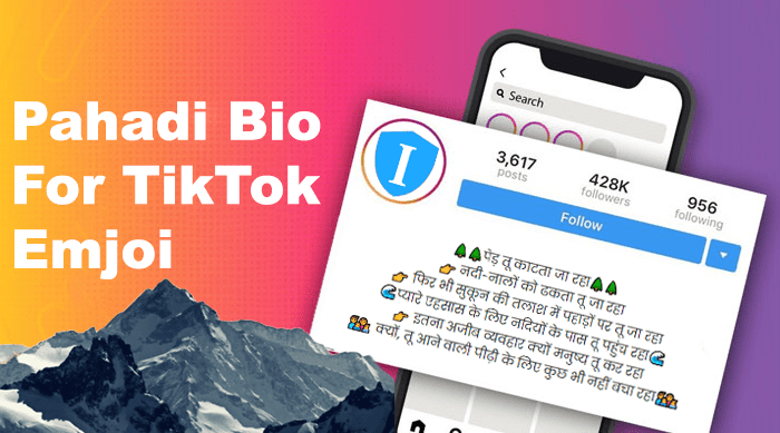 Pahadi Bio for TikTok with Emoji